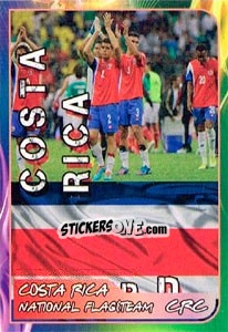 Sticker National Flag&Team - Svetsko fudbalsko prvenstvo 2014 n. 223 - G.T.P.R School Shop