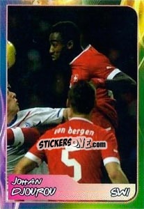 Sticker Johan Djourou - Svetsko fudbalsko prvenstvo 2014 n. 241 - G.T.P.R School Shop