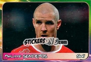 Sticker Philippe Senderos - Svetsko fudbalsko prvenstvo 2014 - G.T.P.R School Shop