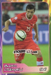 Sticker Blerim Dzemaili - Svetsko fudbalsko prvenstvo 2014 - G.T.P.R School Shop