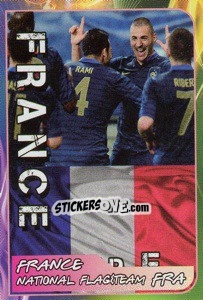 Sticker National Flag&Team