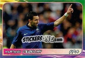 Sticker Mathieu Debuchy - Svetsko fudbalsko prvenstvo 2014 - G.T.P.R School Shop