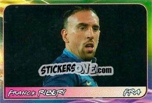 Sticker Franck Ribery - Svetsko fudbalsko prvenstvo 2014 - G.T.P.R School Shop