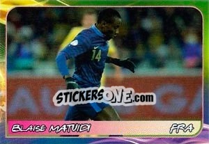 Sticker Blaise Matuidi - Svetsko fudbalsko prvenstvo 2014 - G.T.P.R School Shop