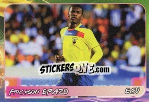 Sticker Frickson Erazo - Svetsko fudbalsko prvenstvo 2014 - G.T.P.R School Shop