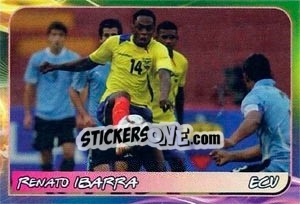 Sticker Renato Ibarra - Svetsko fudbalsko prvenstvo 2014 - G.T.P.R School Shop