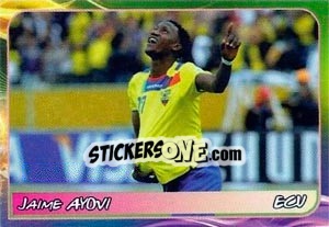 Sticker Jaime Ayovi - Svetsko fudbalsko prvenstvo 2014 - G.T.P.R School Shop