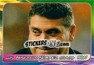 Sticker Luis Fernando Suarez - Svetsko fudbalsko prvenstvo 2014 - G.T.P.R School Shop