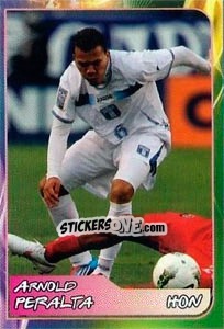 Sticker Arnold Peralta - Svetsko fudbalsko prvenstvo 2014 - G.T.P.R School Shop