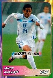 Sticker Andy Najar - Svetsko fudbalsko prvenstvo 2014 - G.T.P.R School Shop