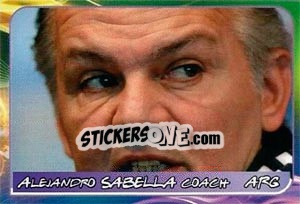 Sticker Alejandro Sabella - Svetsko fudbalsko prvenstvo 2014 - G.T.P.R School Shop