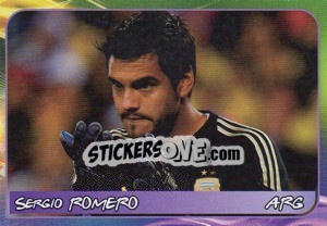Sticker Sergio Romero - Svetsko fudbalsko prvenstvo 2014 - G.T.P.R School Shop
