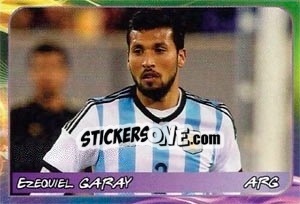 Sticker Ezequiel Garay - Svetsko fudbalsko prvenstvo 2014 - G.T.P.R School Shop