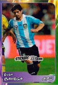 Sticker Ever Banega - Svetsko fudbalsko prvenstvo 2014 - G.T.P.R School Shop