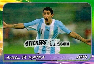 Sticker Angel Di Maria - Svetsko fudbalsko prvenstvo 2014 - G.T.P.R School Shop
