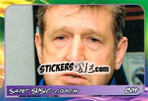 Sticker Safet Susic - Svetsko fudbalsko prvenstvo 2014 - G.T.P.R School Shop