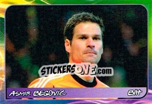 Sticker Asmir Begovic - Svetsko fudbalsko prvenstvo 2014 - G.T.P.R School Shop