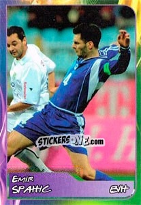 Sticker Emir Spahic - Svetsko fudbalsko prvenstvo 2014 - G.T.P.R School Shop
