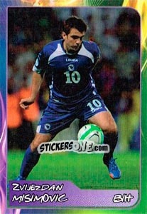 Sticker Zvjezdan Misimovic - Svetsko fudbalsko prvenstvo 2014 - G.T.P.R School Shop