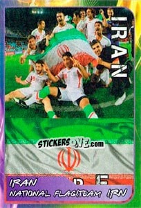 Sticker National Flag&Team - Svetsko fudbalsko prvenstvo 2014 n. 321 - G.T.P.R School Shop