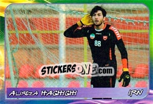 Sticker Alireza Haghighi - Svetsko fudbalsko prvenstvo 2014 n. 323 - G.T.P.R School Shop