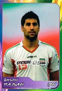 Sticker Ehsan Hajsafi - Svetsko fudbalsko prvenstvo 2014 n. 331 - G.T.P.R School Shop
