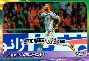 Sticker Ashkan Dejagah - Svetsko fudbalsko prvenstvo 2014 n. 333 - G.T.P.R School Shop