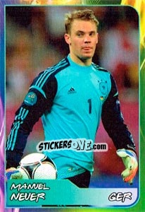 Sticker Manuel Neuer - Svetsko fudbalsko prvenstvo 2014 n. 351 - G.T.P.R School Shop