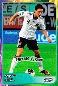 Sticker Mesut Ozil - Svetsko fudbalsko prvenstvo 2014 n. 355 - G.T.P.R School Shop