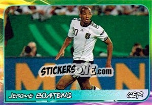 Sticker Jérôme Boateng - Svetsko fudbalsko prvenstvo 2014 n. 356 - G.T.P.R School Shop