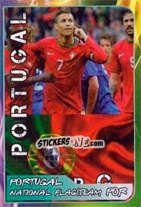 Sticker National Flag&Team - Svetsko fudbalsko prvenstvo 2014 n. 363 - G.T.P.R School Shop