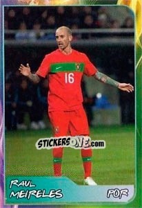 Sticker Raul Meireles - Svetsko fudbalsko prvenstvo 2014 - G.T.P.R School Shop