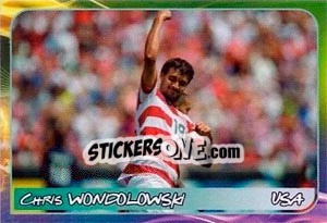 Sticker Chris Wondolowski - Svetsko fudbalsko prvenstvo 2014 - G.T.P.R School Shop