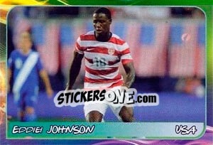Sticker Eddie Johnson - Svetsko fudbalsko prvenstvo 2014 - G.T.P.R School Shop
