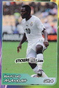 Sticker Kwadwo Asamoah - Svetsko fudbalsko prvenstvo 2014 - G.T.P.R School Shop