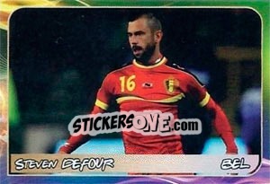 Sticker Steven Defour - Svetsko fudbalsko prvenstvo 2014 - G.T.P.R School Shop
