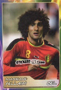 Sticker Marouane Fellaini - Svetsko fudbalsko prvenstvo 2014 n. 414 - G.T.P.R School Shop