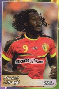 Sticker Romelu Lukaku - Svetsko fudbalsko prvenstvo 2014 n. 416 - G.T.P.R School Shop