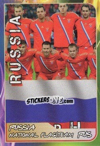 Sticker National Flag&Team