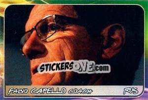 Sticker Fabio Capello - Svetsko fudbalsko prvenstvo 2014 - G.T.P.R School Shop