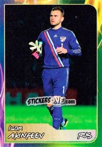 Sticker Igor Akinfeev - Svetsko fudbalsko prvenstvo 2014 n. 421 - G.T.P.R School Shop
