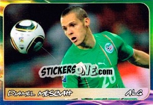 Sticker Djamel Mesbah - Svetsko fudbalsko prvenstvo 2014 - G.T.P.R School Shop