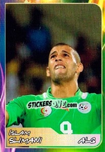 Sticker Islam Slimani - Svetsko fudbalsko prvenstvo 2014 - G.T.P.R School Shop