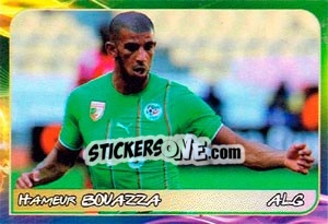 Sticker Hameur Bouazza - Svetsko fudbalsko prvenstvo 2014 - G.T.P.R School Shop