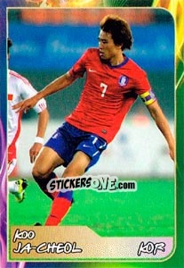 Sticker Koo Ja-Cheol - Svetsko fudbalsko prvenstvo 2014 n. 457 - G.T.P.R School Shop