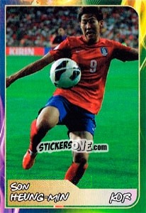 Sticker Son Heung-Min - Svetsko fudbalsko prvenstvo 2014 n. 458 - G.T.P.R School Shop