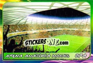 Sticker Arena Amazonia Manaus - Svetsko fudbalsko prvenstvo 2014 - G.T.P.R School Shop
