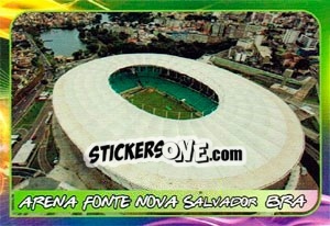 Sticker Arena Fonte Nova Salvador - Svetsko fudbalsko prvenstvo 2014 n. 463 - G.T.P.R School Shop