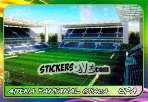 Sticker Arena Pantanal Cuoaba - Svetsko fudbalsko prvenstvo 2014 n. 464 - G.T.P.R School Shop