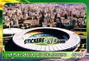Sticker Maracana Rio De Janeiro - Svetsko fudbalsko prvenstvo 2014 - G.T.P.R School Shop
